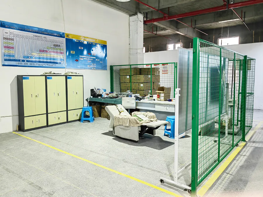 Materials Inspection Area